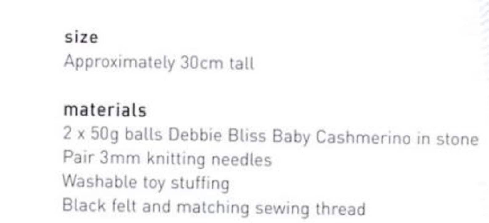 Teddy Bear Knitting Pattern, Easy Garter Stitch Teddies Toy, PDF Pattern