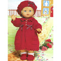 Dolls Clothes Knitting Pattern, Size 12" - 22" Dolls Height, PDF Download